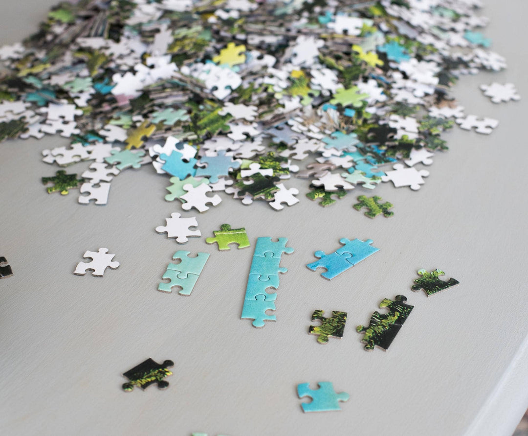 Bob Ross Mountain Retreat 1000 Piece Jigsaw Puzzle