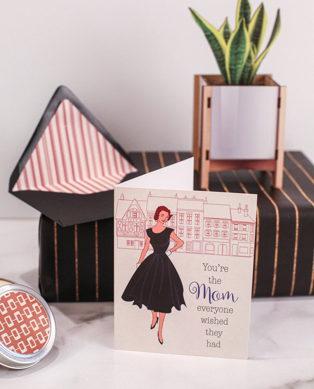 Mother's Day Vintage Fashion Mom Card