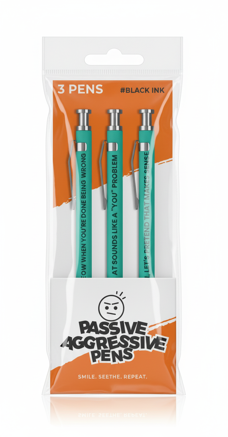 Passive Aggressive Pens