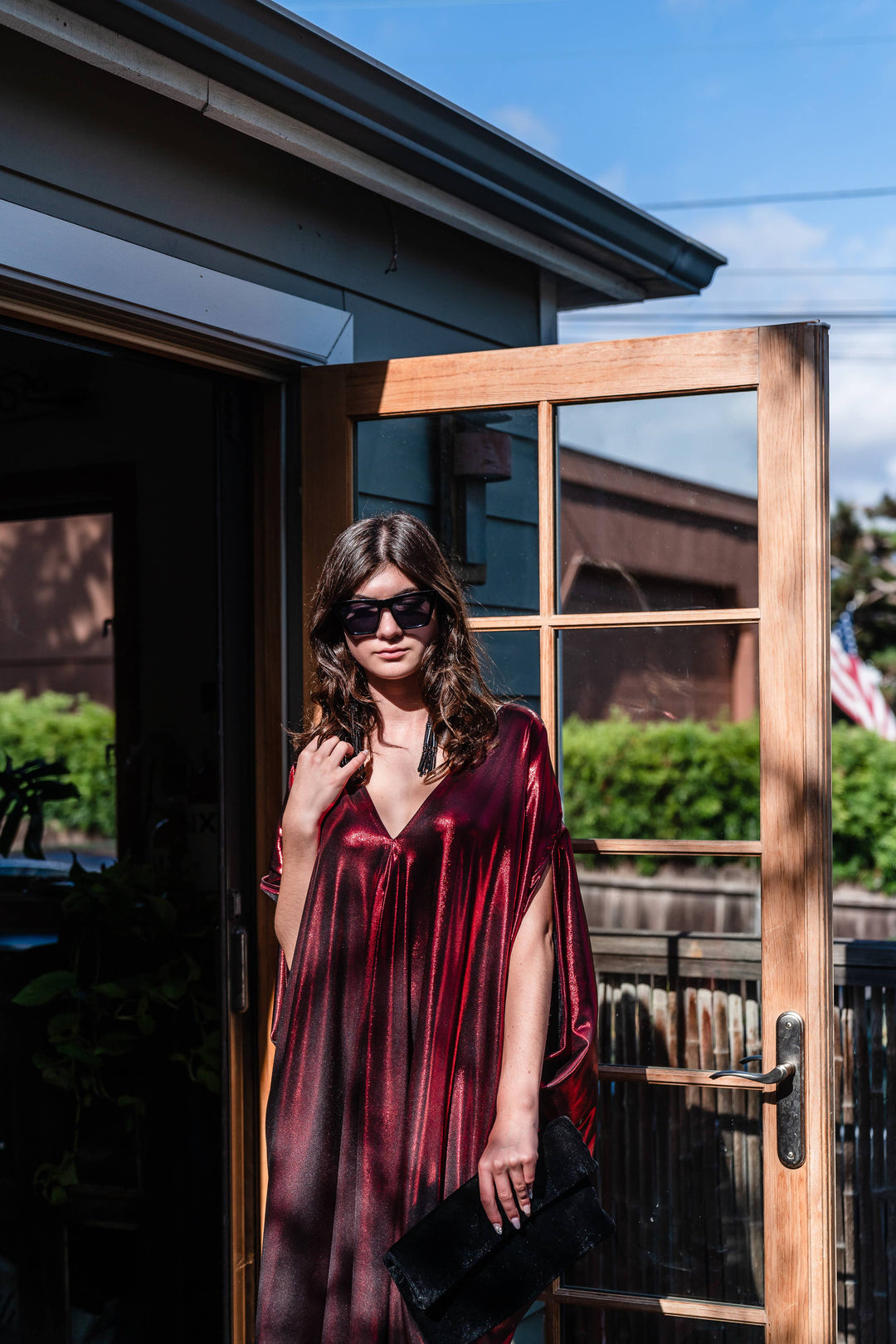 Electric Cherry Caftan