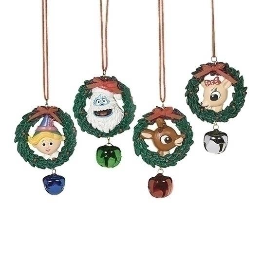 Rudolph And Friends Jinglebuddies;  4-piece Set