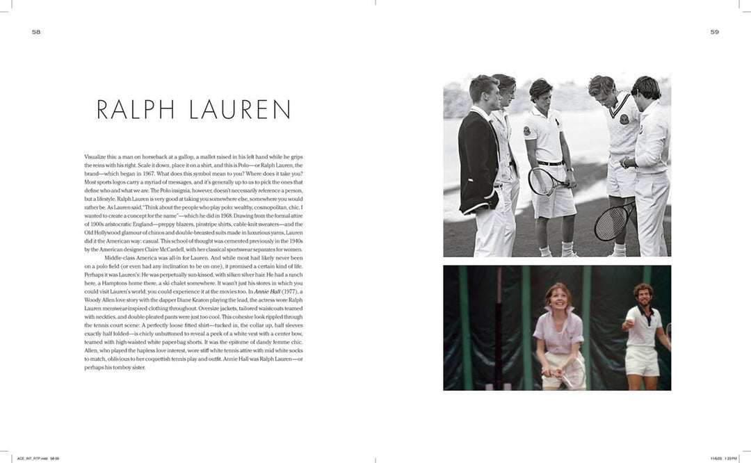ACE: The Times & Style of Tennis