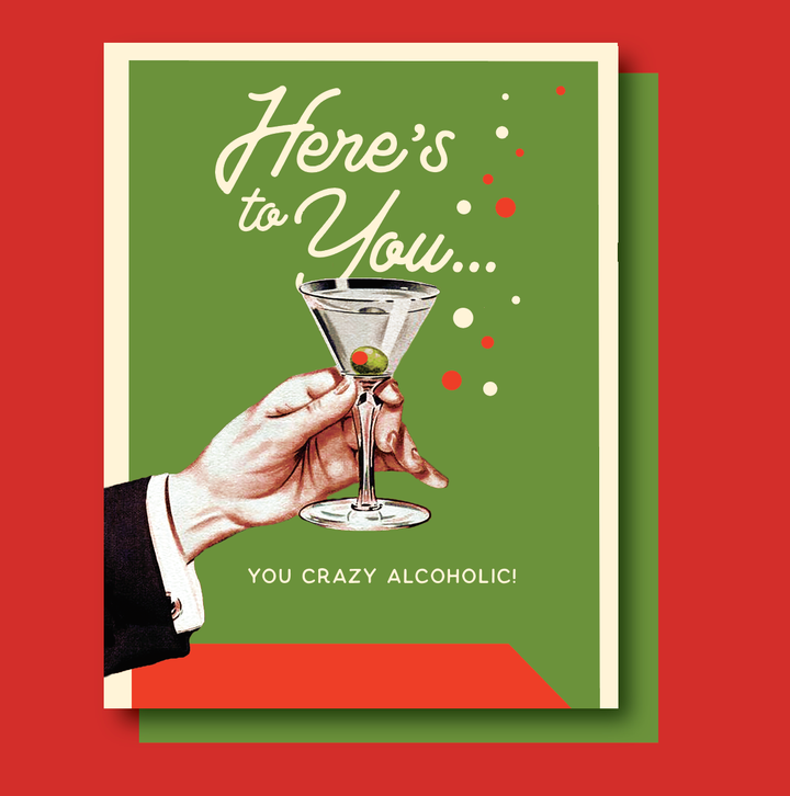 CRAZY ALCOHOLIC MARTINI! congratulations, celebration