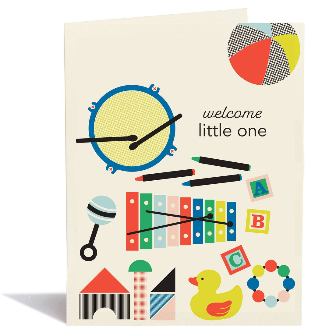 Baby Toys Greeting Card