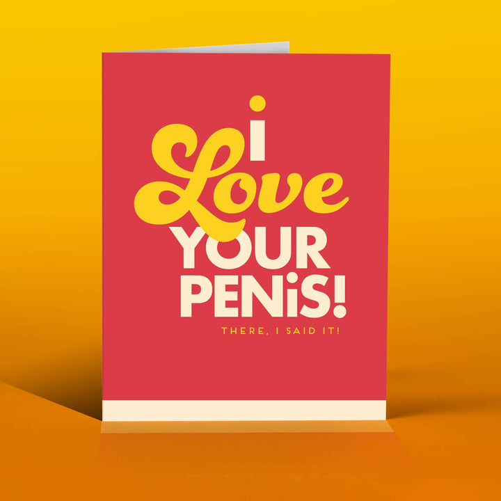 PENIS! love card