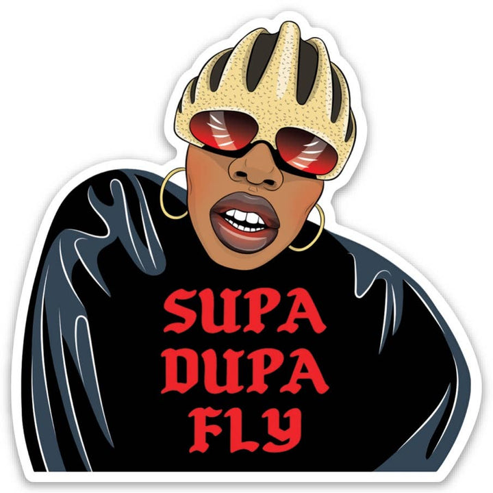 Supa Dupa Hip Hop Icon Die Cut Sticker
