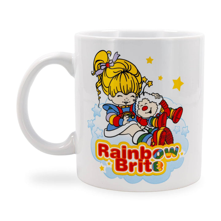 Rainbow Brite and Twink Cloud Logo 20-Ounce Ceramic Mug