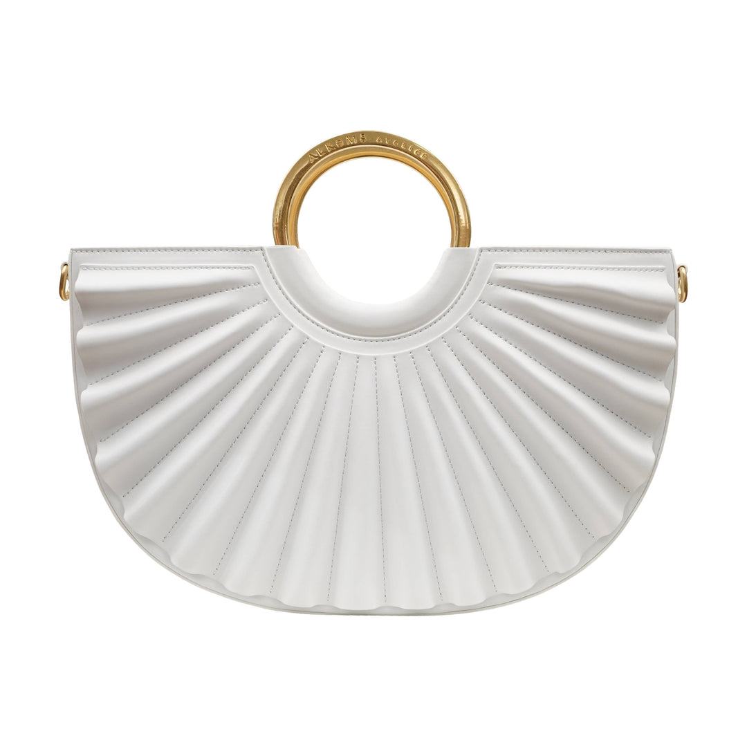 Water Moon Satchel - White