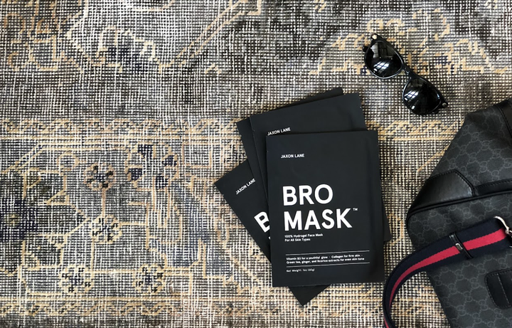 BRO MASK Hydrogel Face Mask Sheet Mask for Men