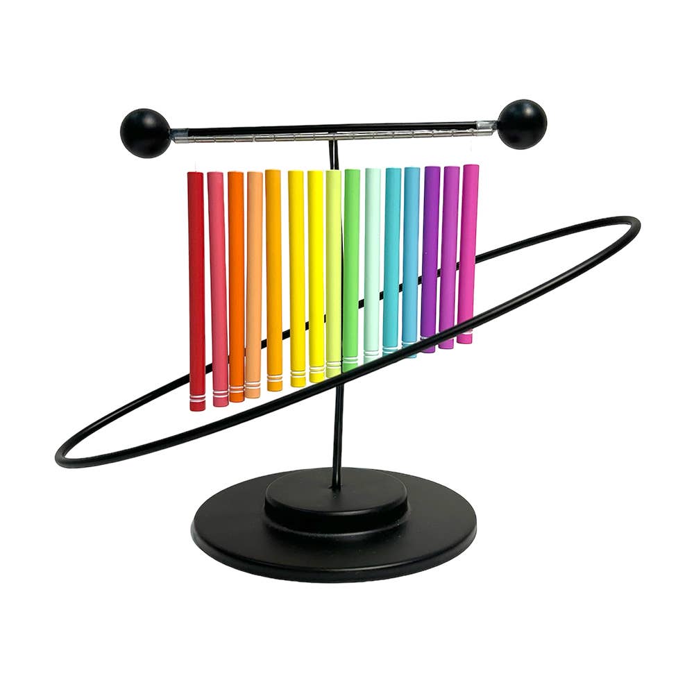 Rainbow Chime Desktop Instrument