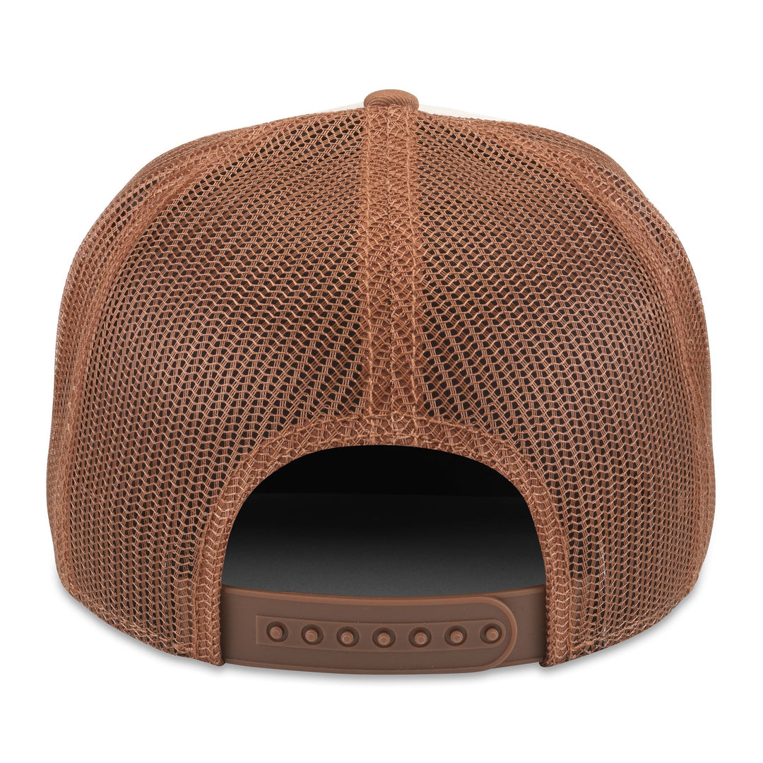 Coors Trucker Hat Radler - Brown/Ivory