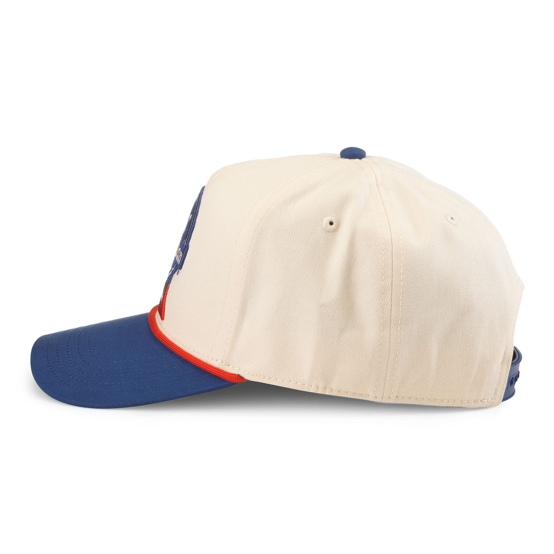 Pabst Trucker Hat Scottie - Ivory/Royal
