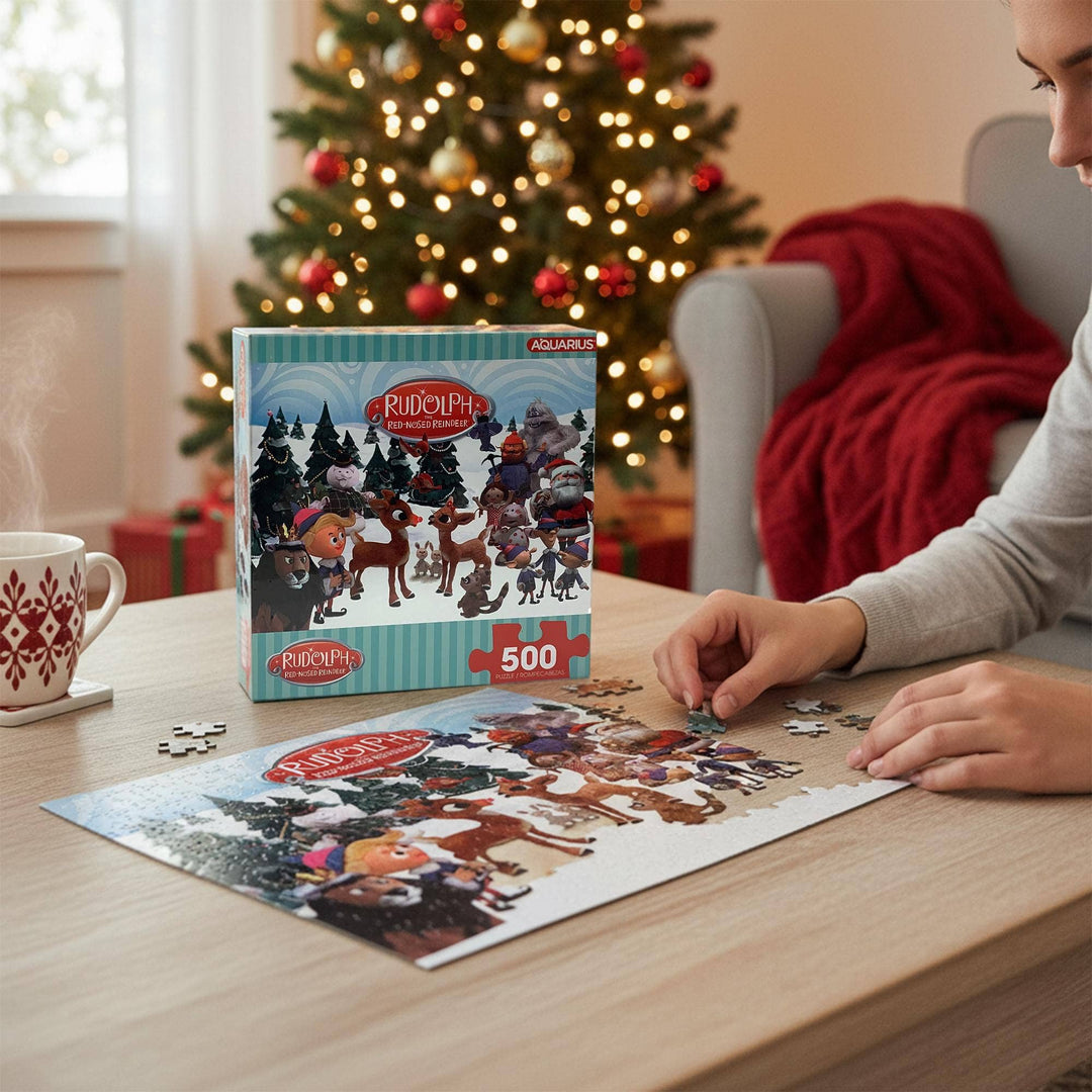Rudolph The Red-Nosed Reindeer 500 Piece Jigsaw Puzzle