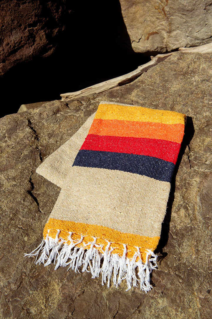 Vintage Desert - Recycled Throw Blanket