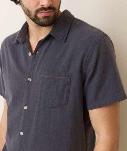 Classic Stretch Selvage Shirt India Ink