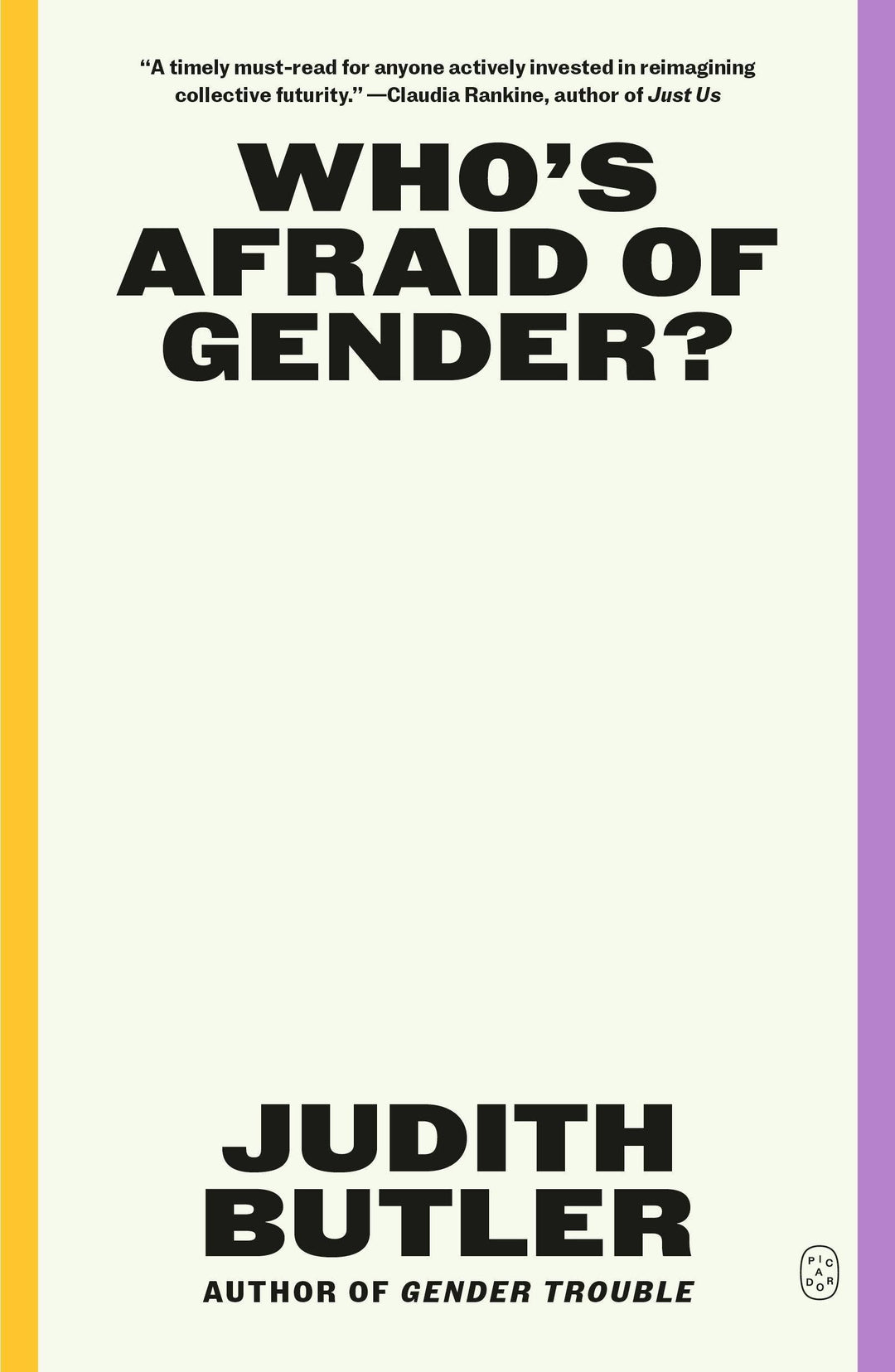 Who's Afraid Of Gender?:  #1