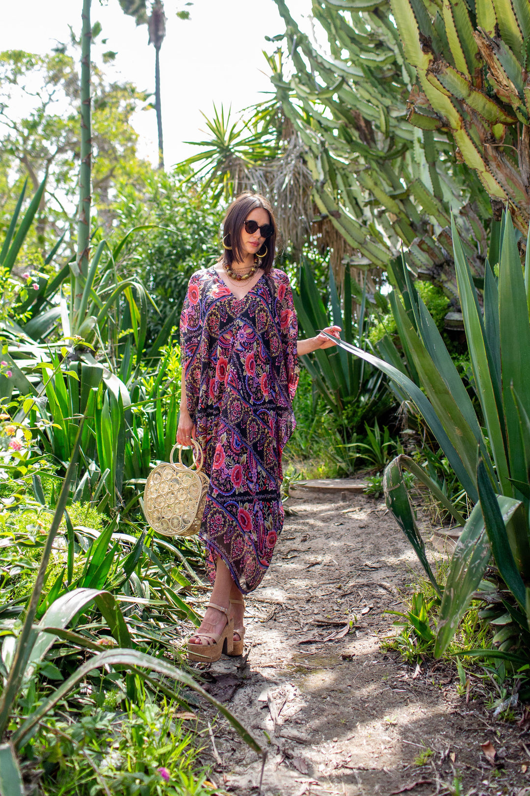 Lorraine Paisley Caftan