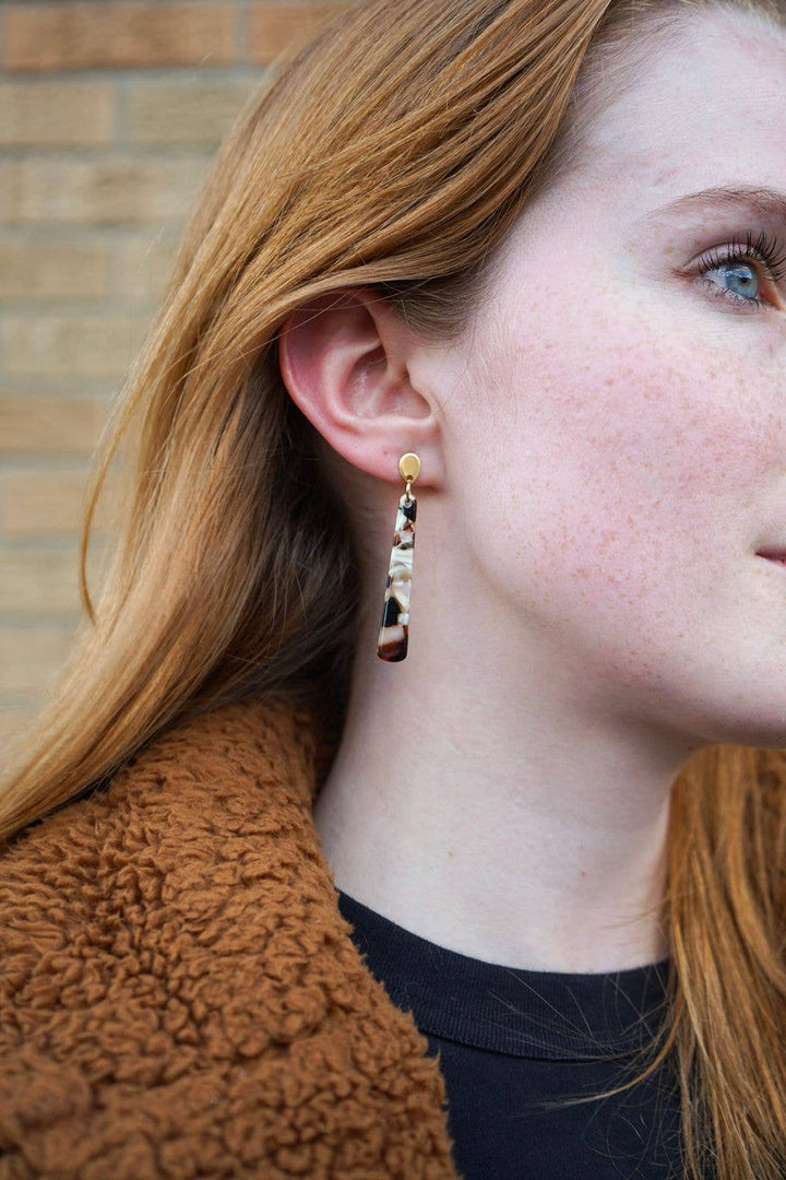 Blair Earrings - Chai Tea