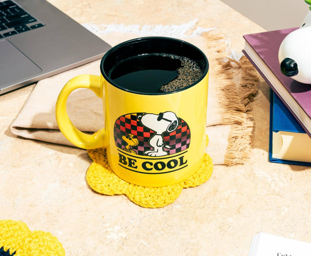 Peanuts "Be Cool" Ceramic Mug | Holds 20 Ounces