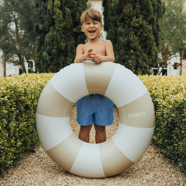 Kids Vintage Tube Float Tan 34in