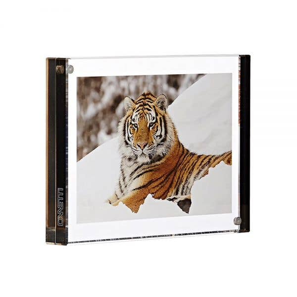 Graphite Black Color Edge Magnet Frame