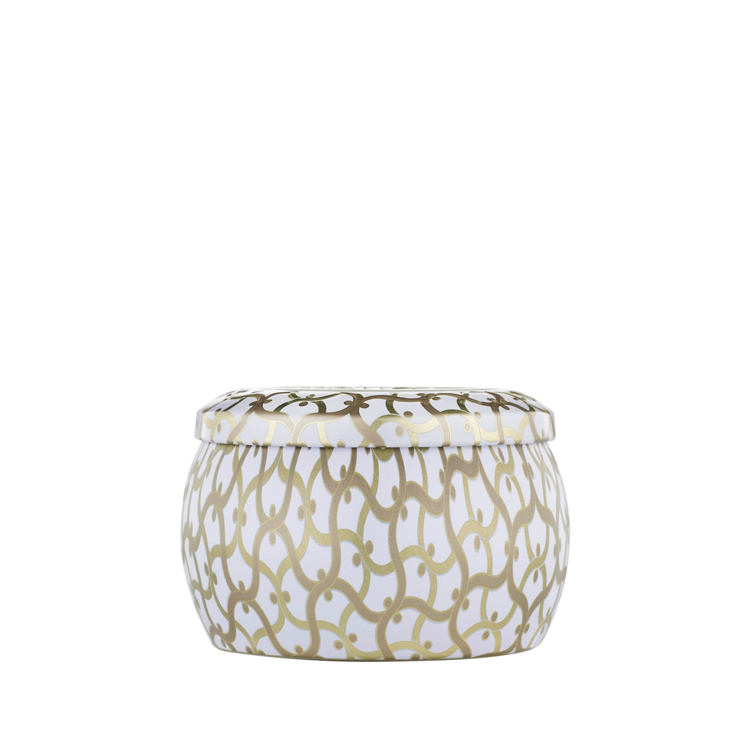 Suede Blanc Mini Tin