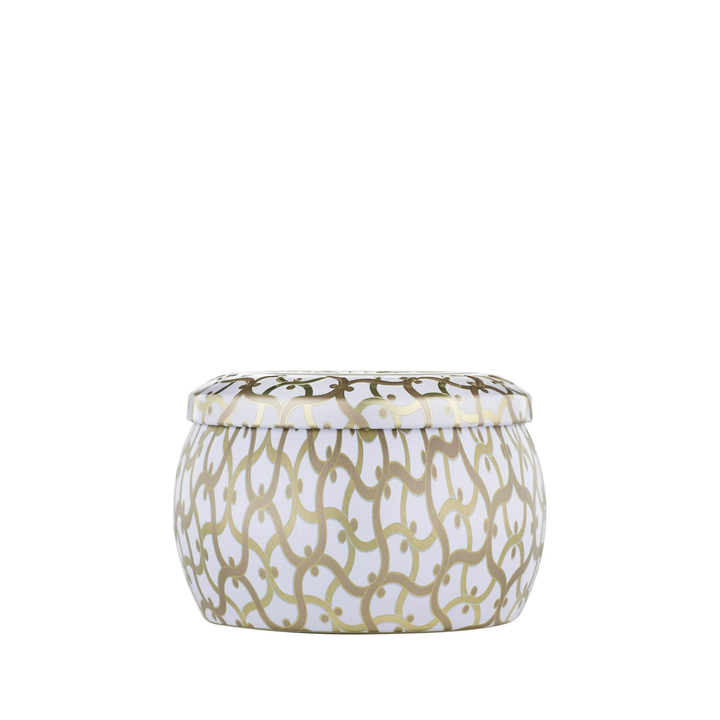 Suede Blanc Mini Tin