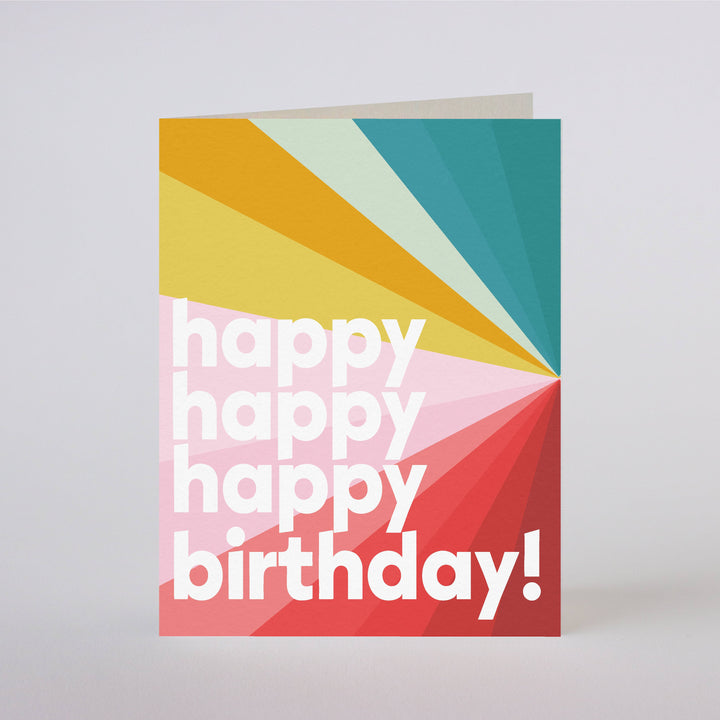 BIRTHDAY SPECTRUM - greeting card