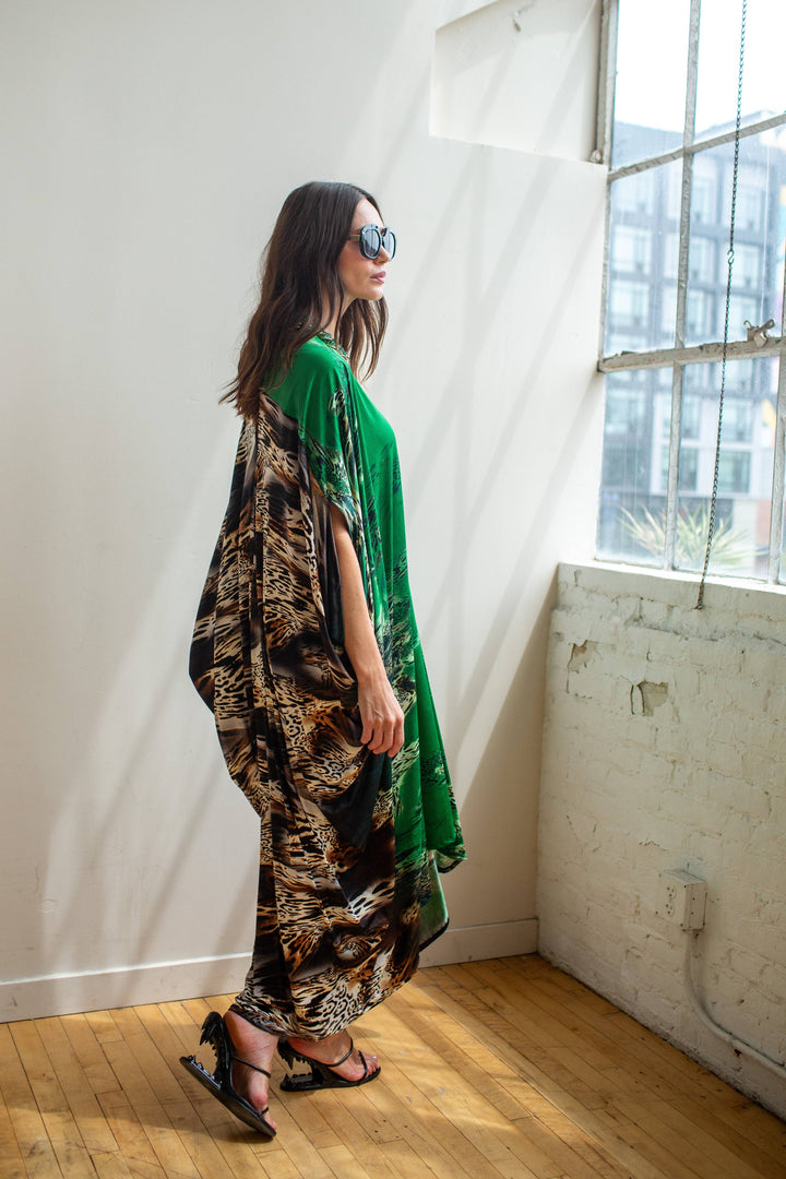 Untamed Emerald Caftan