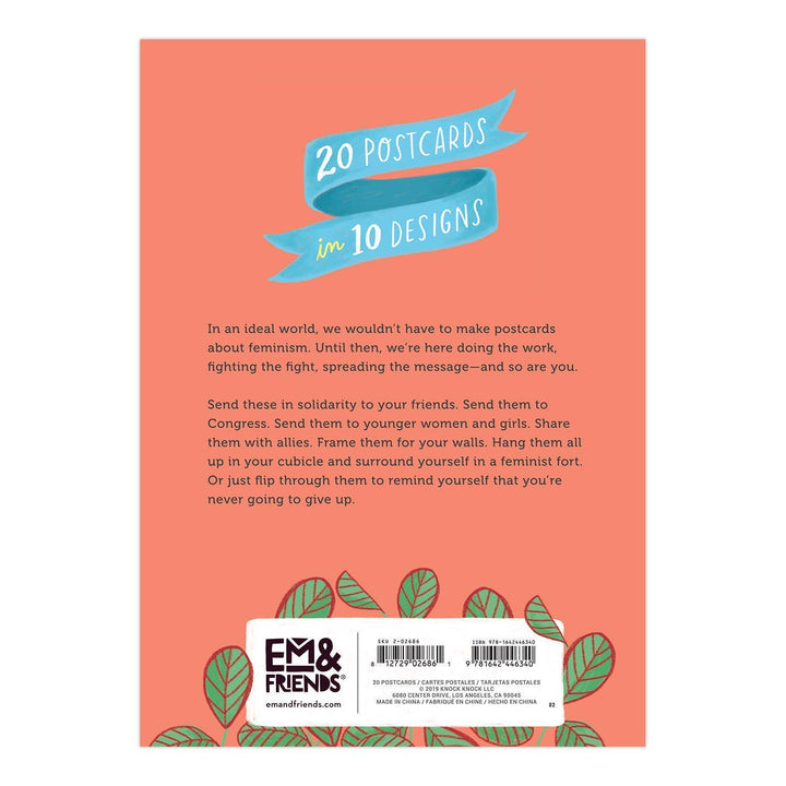 Feminist Postcard Book