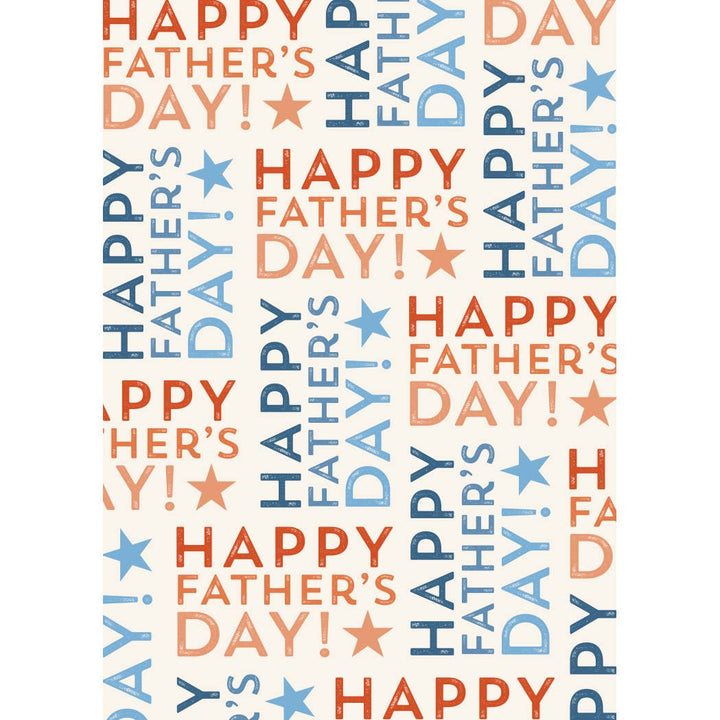FD17 - Happy Father's Day Typography