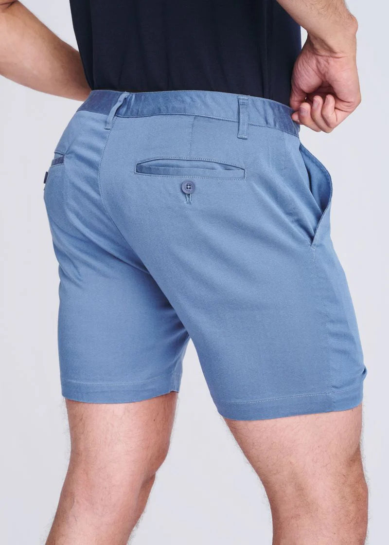 Blue Fin 6" Inseam Textured Stretch Chino Shorts PM-2543
