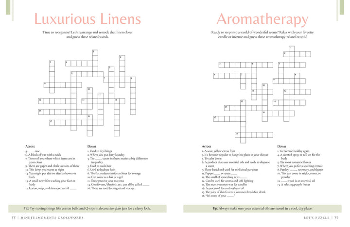 MindfulMoments Crosswords