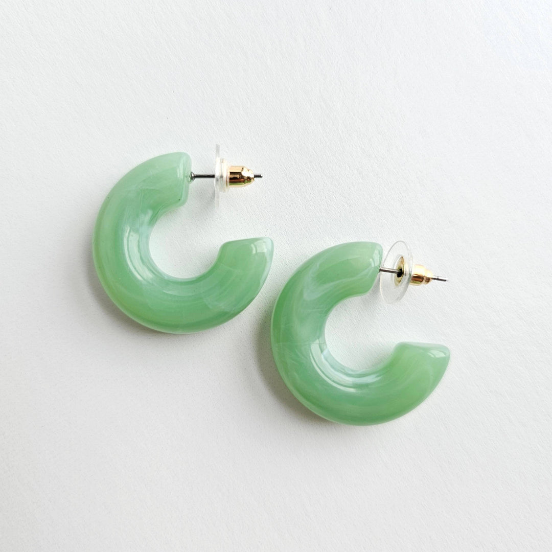 Chloe Hoops - Sage