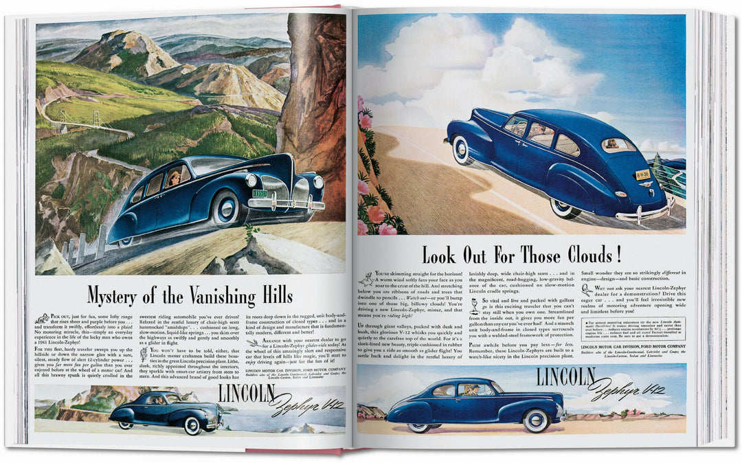 All American ads of the 1940's