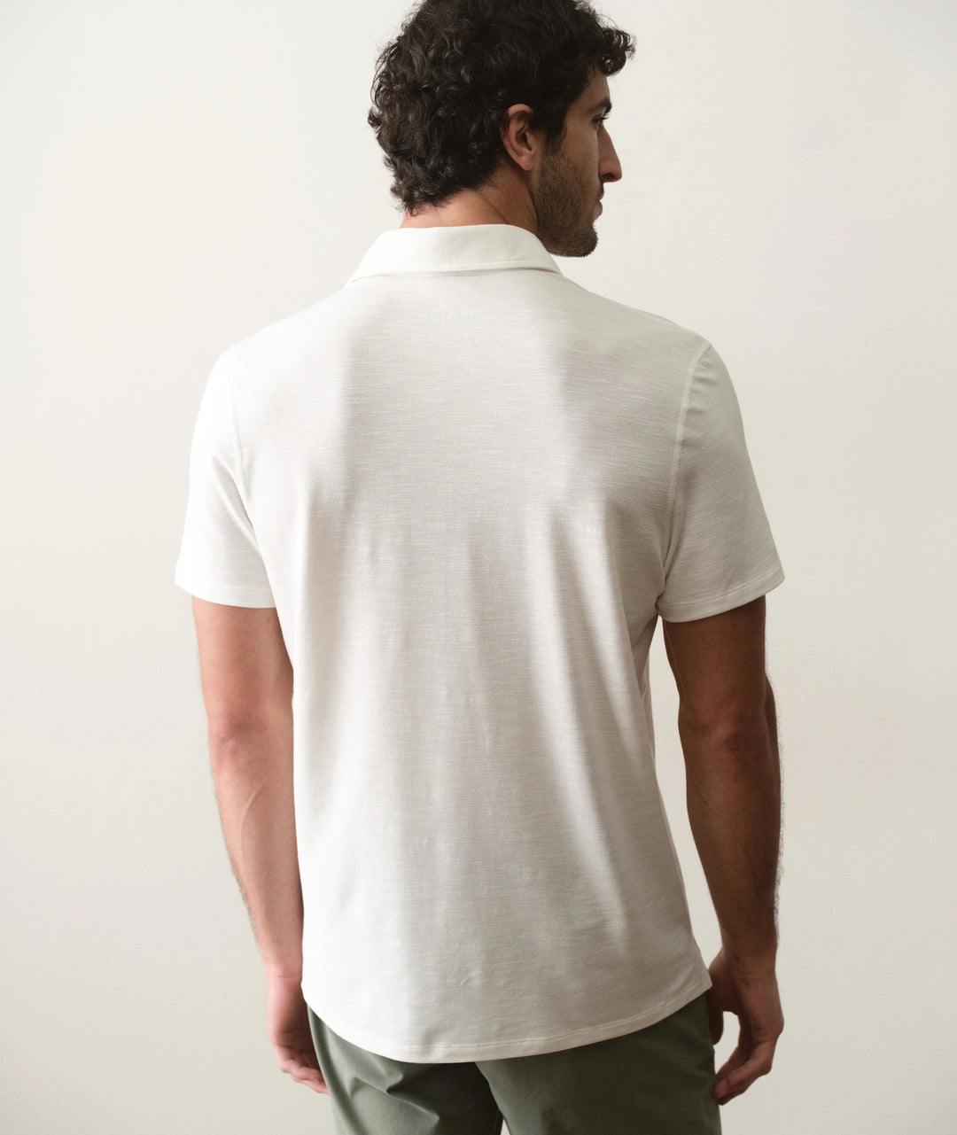 Air Pocket Polo White