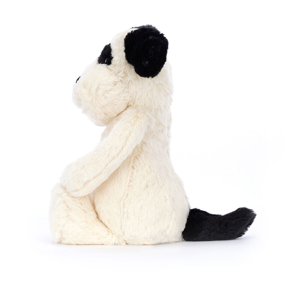Jellycat Bashful Rufferty Black & Cream Puppy