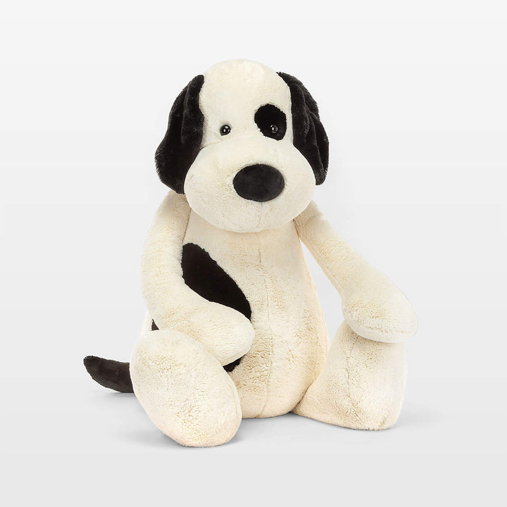 Jellycat Bashful Black And Cream Puppy Gigantic