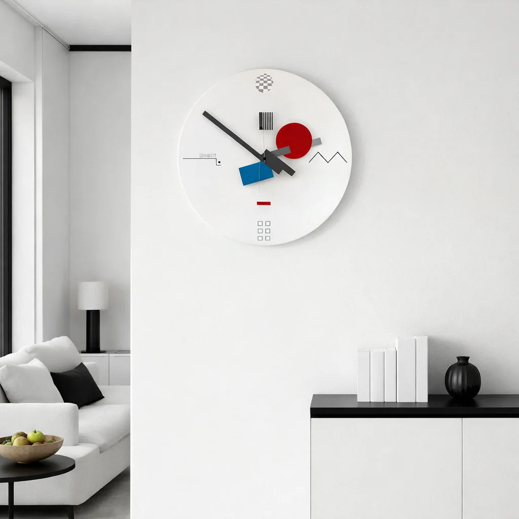 The Icon Wall Clock in White - Back From the 80s
