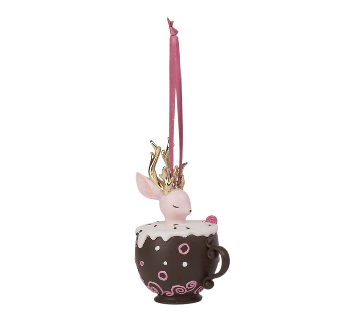 Cocoa Mugs Ornaments - 3 Styles
