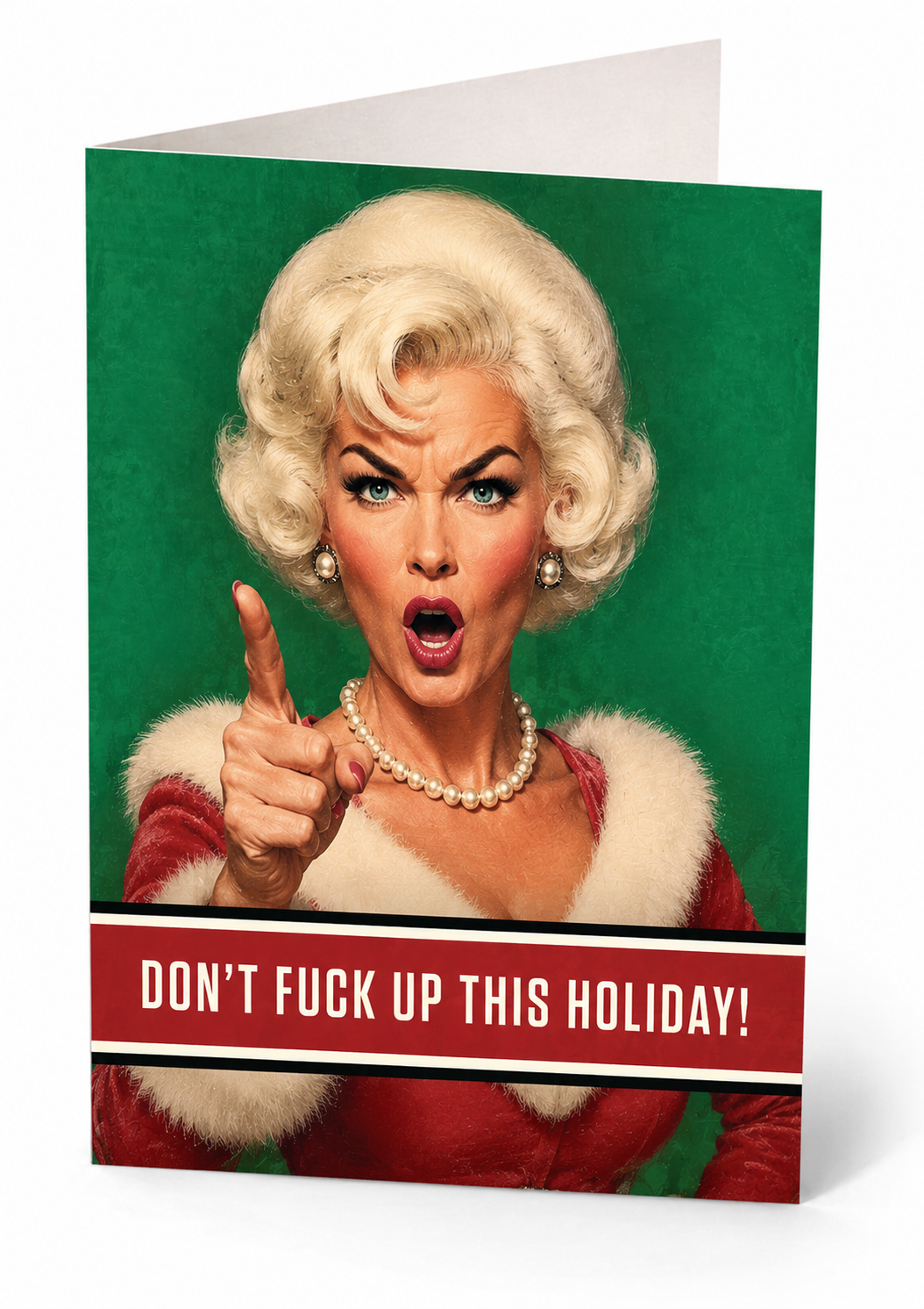 Don't Fuck Up This Holiday Greeting Card