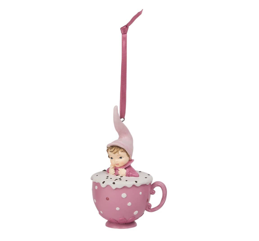 Cocoa Mugs Ornaments - 3 Styles