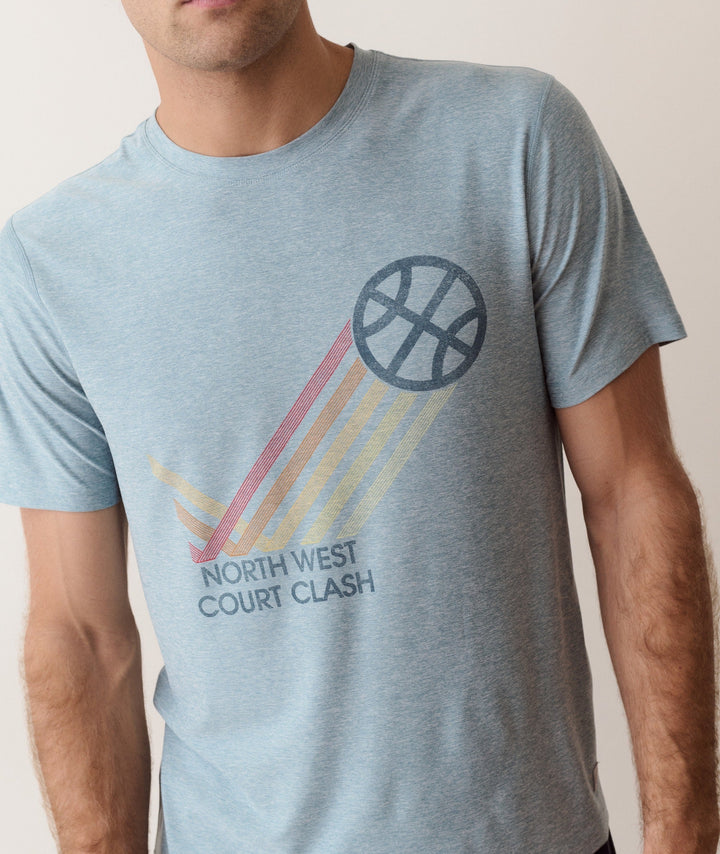 Everyday Sport Graphic Tee - Citadel Heather