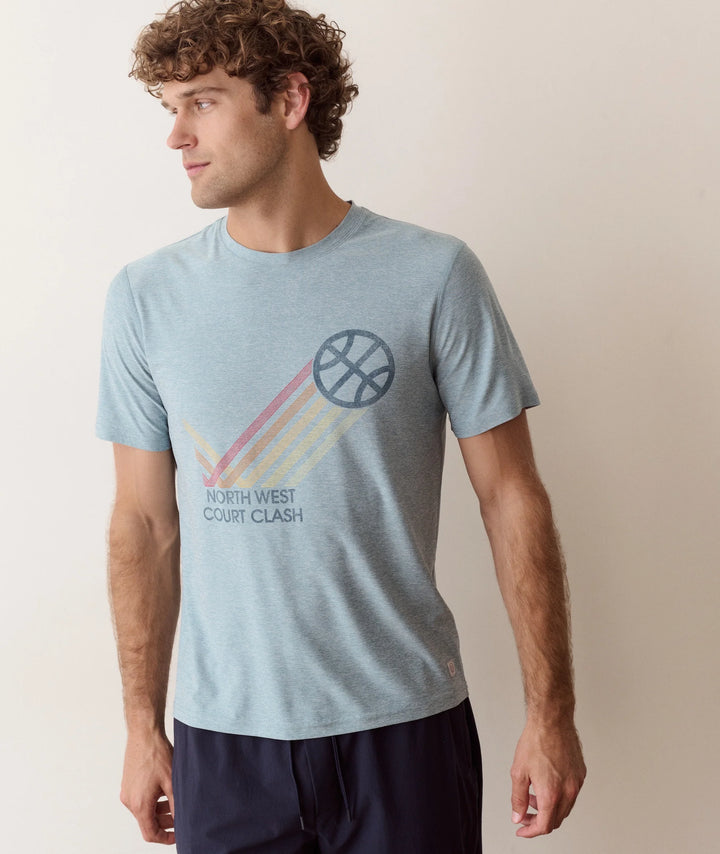 Everyday Sport Graphic Tee - Citadel Heather
