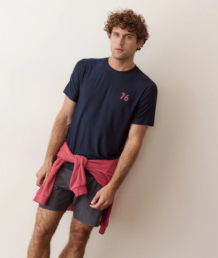 Everyday Sport Graphic Tee - Sky Captain