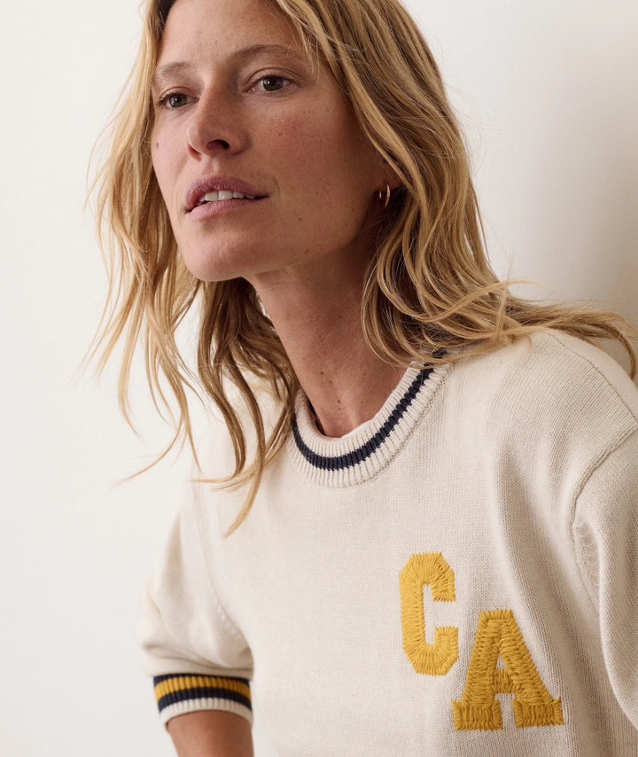 Hadley Crewneck Sweater Antique White