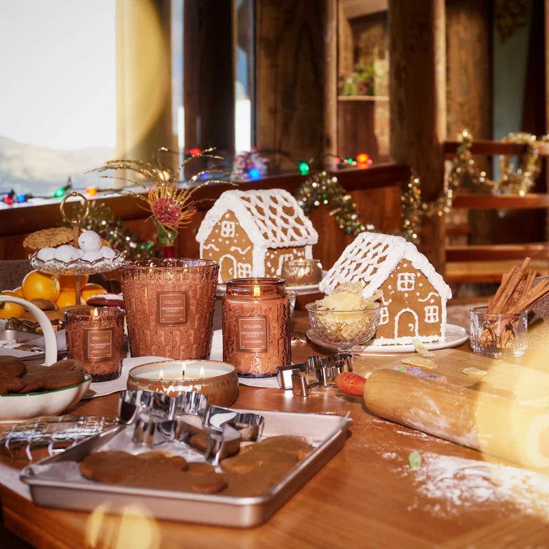 Gingerbread Chalet 18oz Large Jar Candle