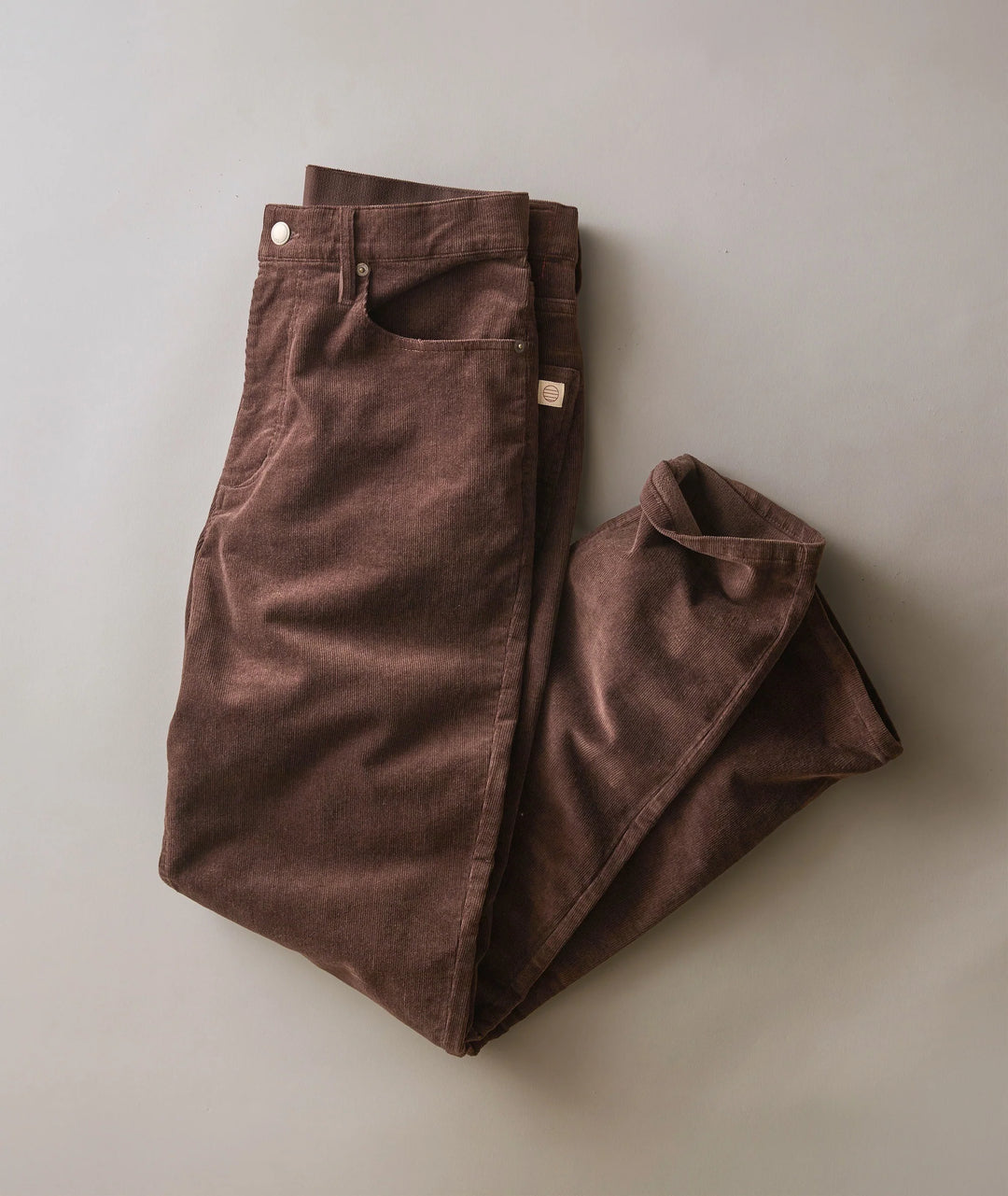 5 Pocket Flex Terry Cords - Slim Straight