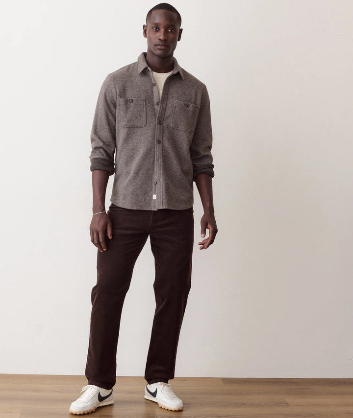 5 Pocket Flex Terry Cords - Slim Straight