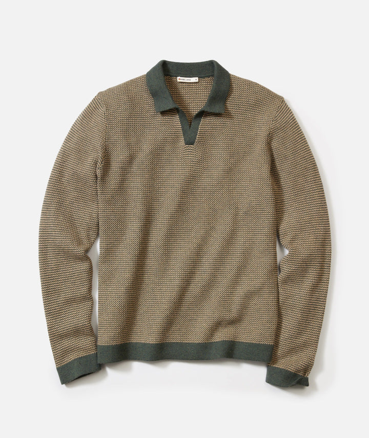 Liam Sweater Polo Sable/Ivory